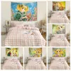 Wandteppiche, Motiv: Cartoon-Frauen-Süßigkeit, Wandteppich für Wohnzimmer, Zuhause, Wohnheim, Dekoration zum Aufhängen
