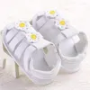 Premiers marcheurs été bébé fille chaussures enfant en bas âge en cuir PU doux tissu semelle baskets enfants Walker SD18