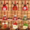 Christmas Decorations Gift Bag Women Creative Hi Applique Tote Candy Fabric Red Home Decoration