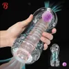 Articles de beauté Masturbateur masculin Tasse Chatte douce Jouets sexy Vagin transparent Exercice d'endurance adulte Produits éortiques Poche sous vide pour hommes