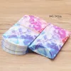 Gift Wrap 50pcs Marble Style Box Anniversary Wedding Present Flamingo Design Paper Pillow Cardboard Jewelry Packing