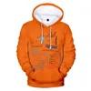 Felpe con cappuccio da uomo Fashion Design Graffiti Felpe stampate in 3D Felpa con cappuccio a maniche lunghe da uomo/donna Pullover streetwear casual