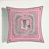 枕の高品質のスローホームオフィスエル装飾女性アルモファーダカバーピンクロマンチックギフトラブベルベット枕カバー