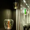 Pendant Lamps Light Luxury Glass Hanging Designer Led Clear Lamp For Living Room Bedroom Dining Creative Decorative