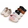 Eerste wandelaars Baby schoeneninfant Peuter Casual dekbed rubber zool anti-slip laarzen pu lederen crawl krib geboren jongens meisjes schoenen