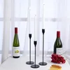 Candle Holders European Style Metal Holdersrty Living Room Decor Home Table Candlestick Simple Wedding Decoration Bar Pa