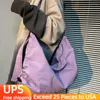 Evening Bags Canvas Tote Bag With Zipper Large Big Crossbody For Women 2022 Luxury Designer Shoulder Casual Handbag Purse