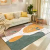 Dywany nordycki salon duży rozmiar Dywan nowoczesny prosta dekoracja domowa maty podłogowe bez poślizgu dywan nocny do wystroju sypialni