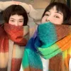 2023 Мужчины и женщины общий стиль кашемировый шарф одеял Женский красочный клетка Tzitzit имитация AAA88