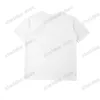 xinxinbuy Hommes designer Tee t-shirt Paris poitrine Gradient stripe lettres imprimer manches courtes coton femmes blanc noir bleu S-XL