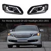 Autokoplamp koplamp overdag hardlooplichten voorlamp voor Honda Accord G9 LED -koplamp Dynamische streamer draai signaalindicator