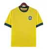 Retro Brasils Soccer Jerseys #10 PELE 1957 1970 1978 1985 1988 1992 1994 1998 2000 2002 2004 2006 2010 2012 2012 camisa de futebol de Santos Brasil Ronaldinho