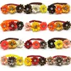 Abbigliamento per cani 30/50pcs Ringraziamento Stile autunnale Papillon Collari Autunno Cravatte per animali domestici Accessori per toelettatura per gatti per piccole medie