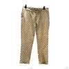 20SS FRANCJA Najnowsza wiosna latem moda we Włosze Pant Golden Brown Jacquard Mężczyźni kobiety Casual Cotton Baseball Triangle Pantle Blue293k