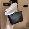 Evening Bags Designer PU Leather Shoulder For Women 2022 Chain High Capacity Handbags Travel Luxury Hand Bag Large KL1054