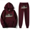 1GYT hommes sweats à capuche Trapstar London tendance marque 2 pièces ensemble coton manteau survêtement sweat pantalon de survêtement tenue chaud pull vêtements