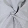 USA: s lager sublimering tomma hoodies vit huvtröja för kvinnor män brev tryck långärmad skjortor för diy polyester