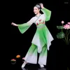 Stage desgaste chineses tradicionais mulheres clássicas dança fantasias de roupas folclóricas yangko meninas vestidos feminino hanfu festival