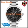 100% ORIGINAL JAPAN MOVEMENT DROP NEW Model Chronograph Stainless Steel Mens Watch HB1513473 HB1513477 HB1513478 HB151357219S