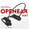 Bluetooth 5.0 Ear Hook Headphones AS3 Casque à conduction osseuse sans fil avec micro pour appels mains libres IPX5 Écouteurs étanches