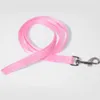 Larghezza lunga 110 cm Guinzagli per cani in nylon Cinghie per addestramento per animali domestici Guinzaglio per cintura in corda di piombo 6 colori