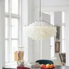 Lampy wiszącej skorupa żyrandol dekoracja salonu sypialnia sztuka kreatywna projektant lampy restauracja nordic styl