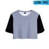 T-Shirts für Damen 2022LIANSHUO 3D-Anime-Trendmuster-T-Shirt Damen Kurze Sommermode Lässige Flut Marke Atmungsaktive Ärmel Sexy Top