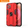 Coque de téléphone antichoc en fibre de carbone pour iPhone 14 13 12 11 Pro Max XS XR X 6 7 8 Plus SE2 Couverture arrière de téléphone portable de qualité supérieure Support de support de voiture magnétique étui mobile anti-chute