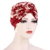 Vêtements ethniques Turban Chapeau Femmes Musulmanes Hijab Casquettes Inde Casquette Sous Écharpe Bonnet Cancer Chemo Chapeaux Bonnet Accessoires De Cheveux