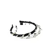 Headwear Top Hair Accessories Japanese Simple Design Hair Hoop Fashion Designer Head Scarf Popular Brand Hairpin Advanced tyg Hårtillbehör Handvävd Braid H