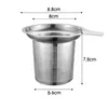 Rostfritt st￥l te -silar mesh te infuser metall kaffe vanilj krydda filter diffusor ￥teranv￤ndbar