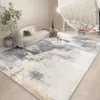 Dywany nowoczesne na salon streszczenie duży obszar pluszowy dywaniki wystrój sypialni dywan szary gęstwy dywan maty podłogowej dywan