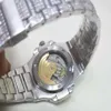 Vers￣o de luxo assistir 40mm Diamante Dial Wristwatches Nautilus 5719 10G-010 Mec￢nico AUSIA 2813 MOVEM MENS Watch2572