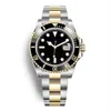 AAA wysokiej jakości męskie zegarki dla mężczyzny automatyczny ruch mechaniczny ceramiczna ramka świetlna luksusowy luksusowy giełda złota