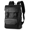 Backpack Style Outdoor Bags Trendy Korean backpack versatile new men's schoolbag computer file bag221227