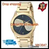 100% oryginalny ruch Japonii upuszcza nowe panie MK3647 MK3672 MK3673 Hartman Designer Watch2974