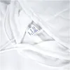 米国倉庫の昇華空白のフーディーズ女性用の白いフード付きスウェットシャツ男性レタープリント長袖のシャツDIYポリエステル