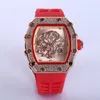 2021 New Skull Sports Watch Set Auger Retro Series Leisure Fashion Quartz Watch Men and Women246z