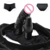 Articles de beauté Femme Wearable Gode Culotte Plug Anal Vaginal Clitoris Stimulateur Masturbation Pénis Chasteté Sous-Vêtements Érotique Lesbienne sexy L1