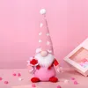 2023 Nowy prezent walentynkowy Pluszowy Doll Bezbusowy Dalk Darff Rose Loving Goblin Para Cute Doll Ornament
