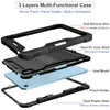 iPad 10 Mini 6 Mini5 102 11 129 Pro 97 5th 6th Heavy Duty Shockproof Defender Cover8985109のハイブリッドハードPCシリコンタブレットケースケース