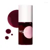 Lip Gloss Silky Liquid Lipstick Tinte Natural Efecto natural Labios Eyes Cheeks Liptint Cabina Dyeing 2022