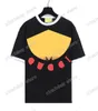 Xinxinbuy Men Designer Tee T Shirt Paris Pasek klatki piersiowej litery Drukuj bawełna krótkiego rękawu biała czarna morela xs-2xl