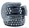 Designer 2023 Top Quality Bb Belt Simon Cintos para Homens Mulheres Brilhantes Cinto de Diamante Preto em Preto Azul Branco Multicor com Strass Bling como Presente Yucheng 1283