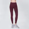 Pantaloni attivi Yoga Leggings slim Donna Tinta unita Allenamento fitness Legging Elastico Vita ultra alta Leggins a matita Sport