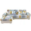 Stol täcker bomullsplikt soffa handduk Floral fyra säsonger soffa kudde europeisk läderskydd för vardagsrum
