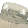 넓은 챙 모자 2022 남성 여름 야외 버킷 모자 태양 보호 통기성 어부 캡 접이식 캐주얼 고르 라 혹