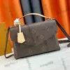 Franc￪s Mylockme Envelope Messenger Bags Top Totes Multi Pochette Crossbody ombro de couro Turn Lock Designer Bolsa acad￪mica M54846 M54849