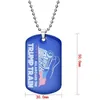 Trump Necklace Party Favors Us President Election Flag Pendant roestvrijstalen tags Ik ben terug Keyring 5 Style RRC601