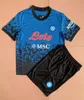 22 23 Napoli maglie da calcio uomo e kit da calcio per bambini Maglia Napoli 2022 2023 KVARATSKHELIA ZIELINSKI MARADONA MIN JAE Natale LOZANO SSC Uniforme di Halloween